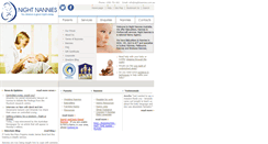 Desktop Screenshot of nightnannies.com.au